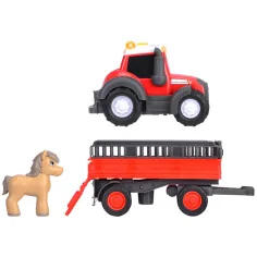 ABC Massey přepravní traktor se zvířetem - Simba Toys obrázek 5
