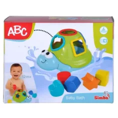 ABC plovoucí želva s tvary a kostkami - Simba Toys