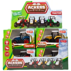 Ackers Ville kovový traktor v několika provedeních 7 cm 1 ks