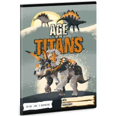Ars Una: Age of Titans sešit s dinosaury pro 3. třídu linkovaný 32 listů A/5