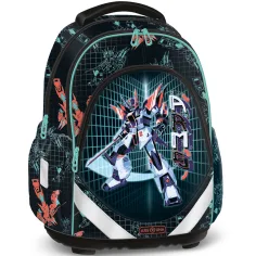 Ars Una: A.R.M.S. anatomická školní taška, batoh s motivem robota 33×43×22 cm