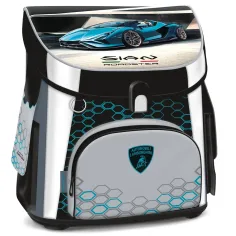 Ars Una: Lamborghini kompaktní ergonomický školní batoh s magnetickým uzávěrem 33x41x24cm
