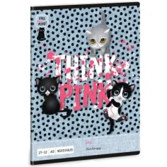 Ars Una: Think Pink kostkový sešit A/5 27-32