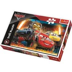 Auta 3 extrém závodní puzzle 100ks - Trefl obrázek 1