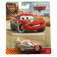 Auta Blesk McQueen světle modré s koly autíčko 1/55 – Mattel