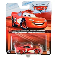 Auta: Blesk McQueen výfuková postava autíčka 1/55 - Mattel