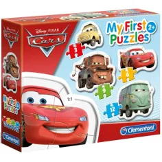 Auta Supercolor 4 v 1 formovací puzzle - Clementoni