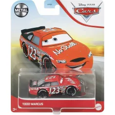 Auta: Todd Marcus postava autíčka 1/55 - Mattel