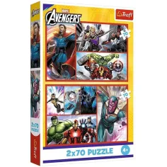 Avengers - Pomsta - 2 x 70 ks puzzle - Trefl