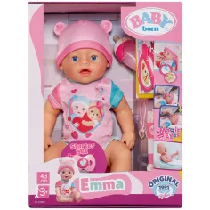 Baby Born: Emma interaktivní panenka set s doplňky 43 cm - Zapf Creation obrázek 3