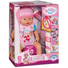 Baby Born: Emma interaktivní panenka set s doplňky 43 cm - Zapf Creation obrázek 1