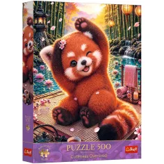 Báječný červený panda 500ks Premium plus kvalita puzzle - Trefl obrázek 1