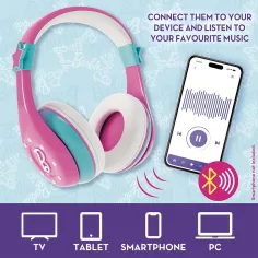 Barbie Bluetooth sluchátka - Lisciani obrázek 2
