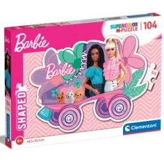 Barbie brusle Supercolor 104ks puzzle - Clementoni
