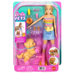 Barbie Chodící pes na kolečkových bruslích - Blondýnka - Mattel
