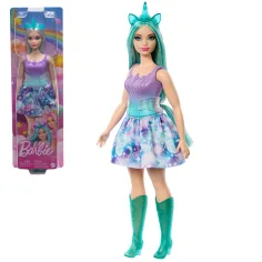 Barbie Dreamtopia: Jednorožec v modro-fialovém oblečení - Mattel