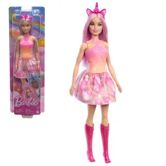 Barbie Dreamtopia: Jednorožec v růžových šatech - Mattel