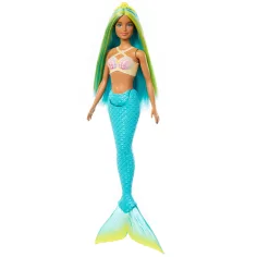 Barbie Dreamtopia: Mořská víla s modrými vlasy a ocasem - Mattel obrázek 2