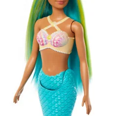 Barbie Dreamtopia: Mořská víla s modrými vlasy a ocasem - Mattel obrázek 4