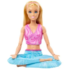 Barbie: Ohebná jóga panenka s blond vlasy - Mattel obrázek 4
