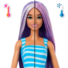 Barbie Reveal vonný Shaker série s fialovými vlasy a mořským koníkem - Mattel obrázek 4