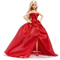 Barbie: Signature Holiday 2026 sběratelská panenka s blond vlasy 32 cm - Mattel obrázek 3