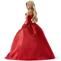 Barbie: Signature Holiday 2026 sběratelská panenka s blond vlasy 32 cm - Mattel obrázek 4