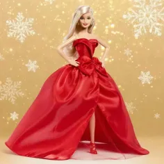 Barbie: Signature Holiday 2026 sběratelská panenka s blond vlasy 32 cm - Mattel obrázek 5