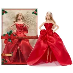 Barbie: Signature Holiday 2026 sběratelská panenka s blond vlasy 32 cm - Mattel