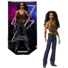 Barbie: Signature Kenbassadors Lenny Kravitz sběratelská panenka 33 cm - Mattel