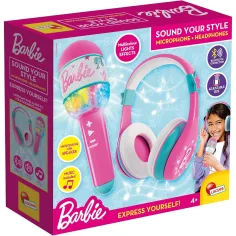 Barbie Sound Your Style set s sluchátky a mikrofonem - Lisciani