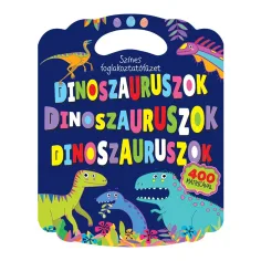 Barevný pracovní sešit s dinosaury