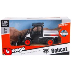 Bburago - Bobcat s vidlicovým zvedákem 10cm