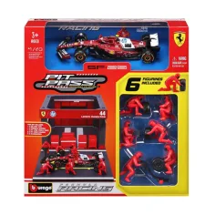 Bburago: F1 závodní auto - Ferrari SF-25 Pit / Lewis Hamilton 1/43