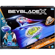 Beyblade X Drop Attack Battle aréna herní sada 2ks topů - Hasbro