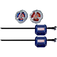 Beyblade X Marvel Collab Captain America vs Red Hulk točící set – Hasbro obrázek 2