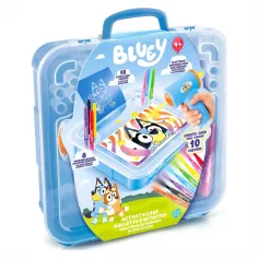 Bluey Airbrush Art posterový set na výrobu v kufříku