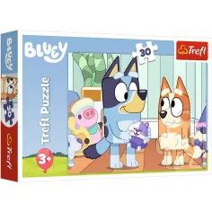 Bluey herní čas 30ks puzzle - Trefl