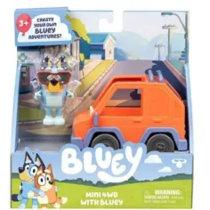 Bluey herní set - Bluey a jeho 4x4 auto obrázek 1