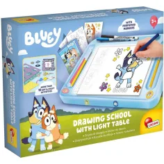 Bluey Kreslící set s osvětlenou kreslicí tabulí – Lisciani