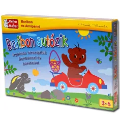 Boribon hraje na autě