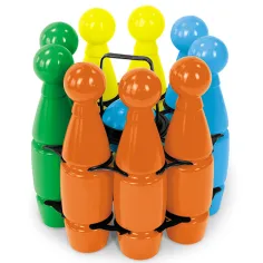 Bowlingová sada 9ks s figurkami, 2ks s míčky 25cm