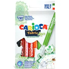 Carioca: Textilní filcový set 10 kusů