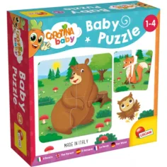 Carotina Baby: Puzzle lesních zvířat