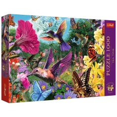 Čas na čaj Ptákovská zahrada 1000ks prémiový puzzle - Trefl