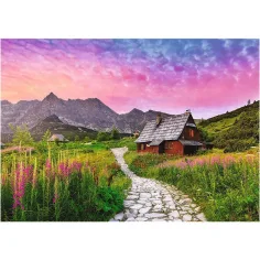Cesta k vrcholům Tater – puzzle 500 dílků – Trefl obrázek 2