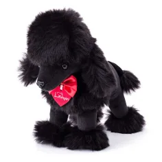 Charlie černý pudl plyšová figurka 25cm - Lumpin