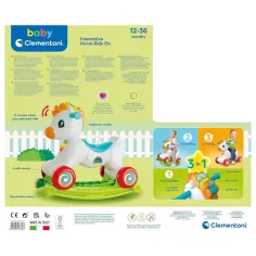 Clementoni Baby: 3 v 1 interaktivní houpací poník obrázek 4