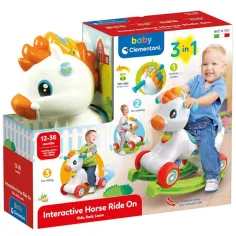 Clementoni Baby: 3 v 1 interaktivní houpací poník