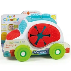 Clemmy Auto měkké stavební kostky sada 8ks - Clementoni